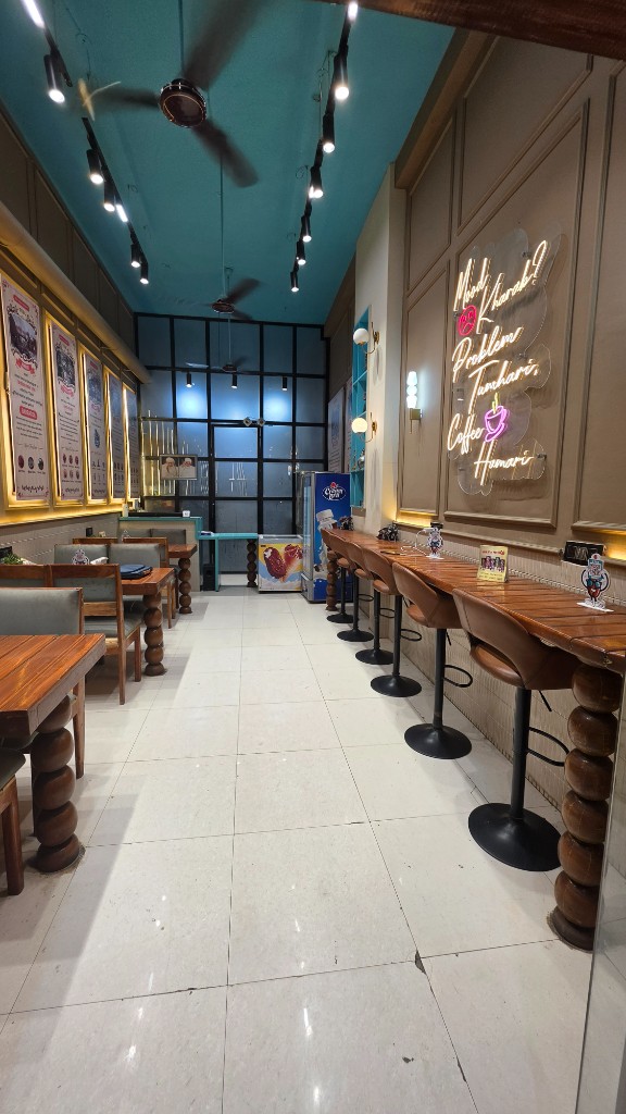 The Street Brews Bijalpur — cafe interior and seating